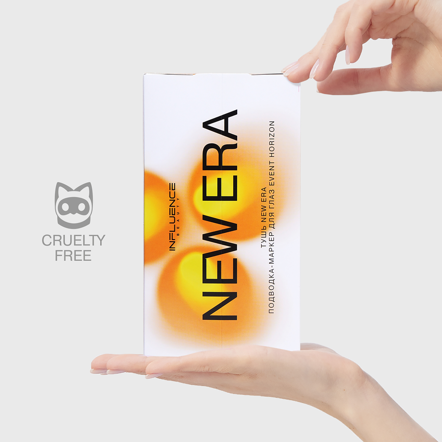 Набор подарочный женский INFLUENCE BEAUTY Тушь New era+Подводка-маркер для глаз Event horizon тон 1, превью