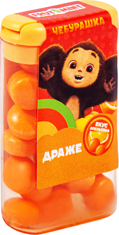 Драже FRUTOMINT Роблоксеры со вкусом лимона, в блоках, 14г, предпросмотр