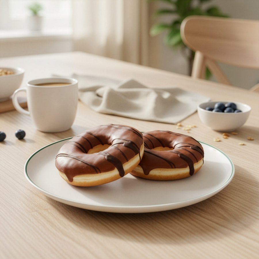 Донат с карамельным кремом ЛЕНТА FRESH, 65г, превью