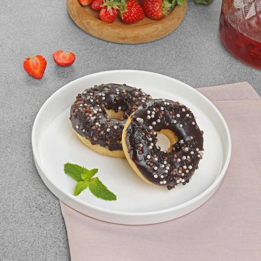 Донат ЛЕНТА FRESH с шоколадным кремом, 65г, превью