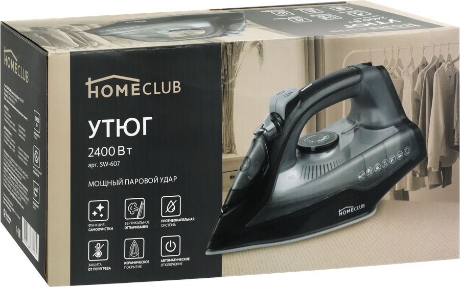 Утюг HOMECLUB, Арт. SW-607, превью