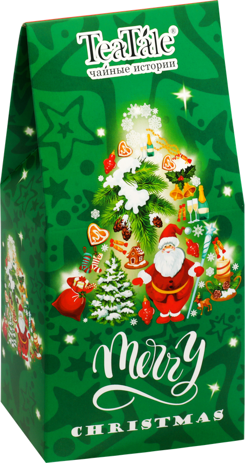 Чай черный TEATALE Christmas Time байховый с ароматом сливы среднелистовой, 50г, превью