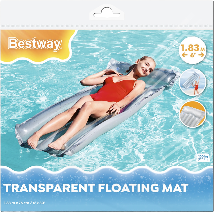 Матрас для плавания BESTWAY 183х76см, Арт. 44013, превью