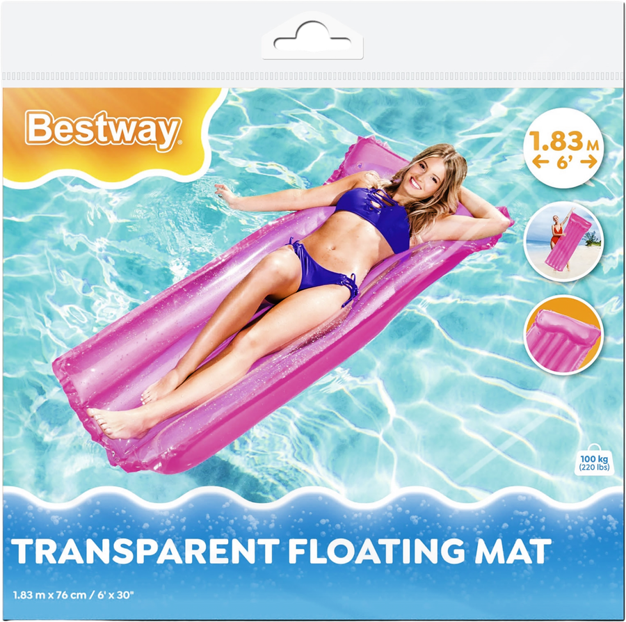 Матрас для плавания BESTWAY 183х76см, Арт. 44013, предпросмотр