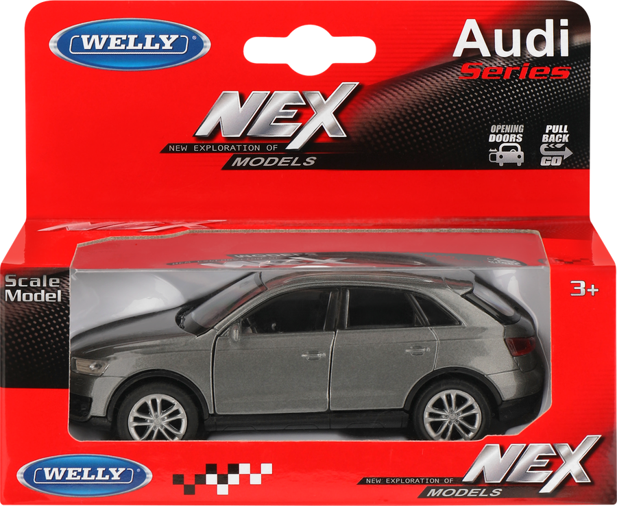 Игрушка WELLY модель машины 11см в ассортименте, Арт. 43802AS, превью