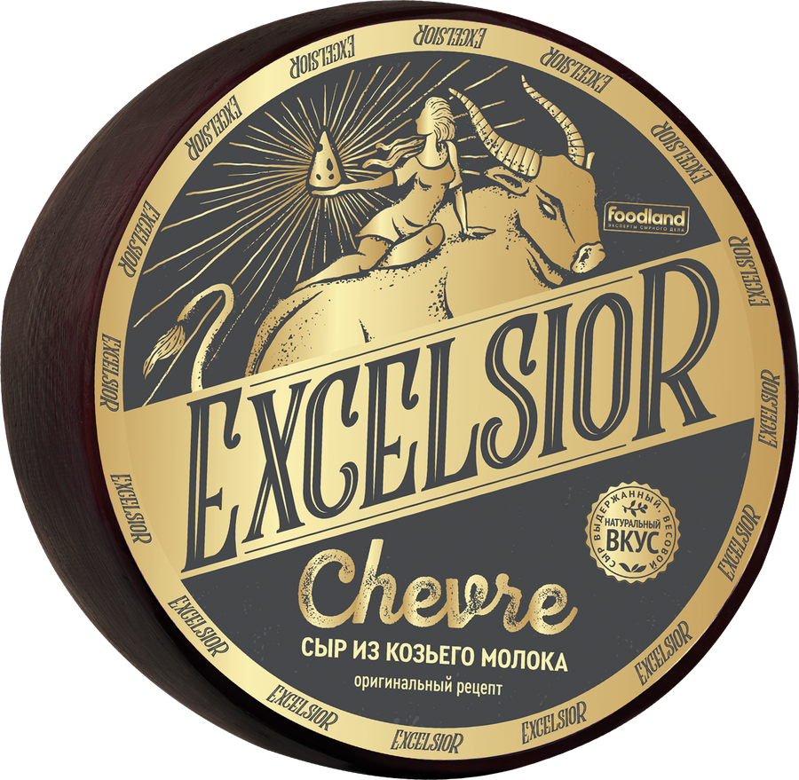 Сыр из козьего молока EXCELSIOR Chevre 50%, без змж, весовой, превью