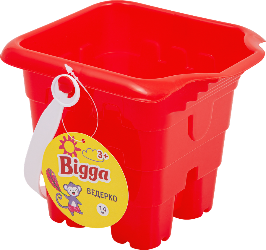 Набор игровой BIGGA Ведерко, 14см, Арт. B1117102, предпросмотр