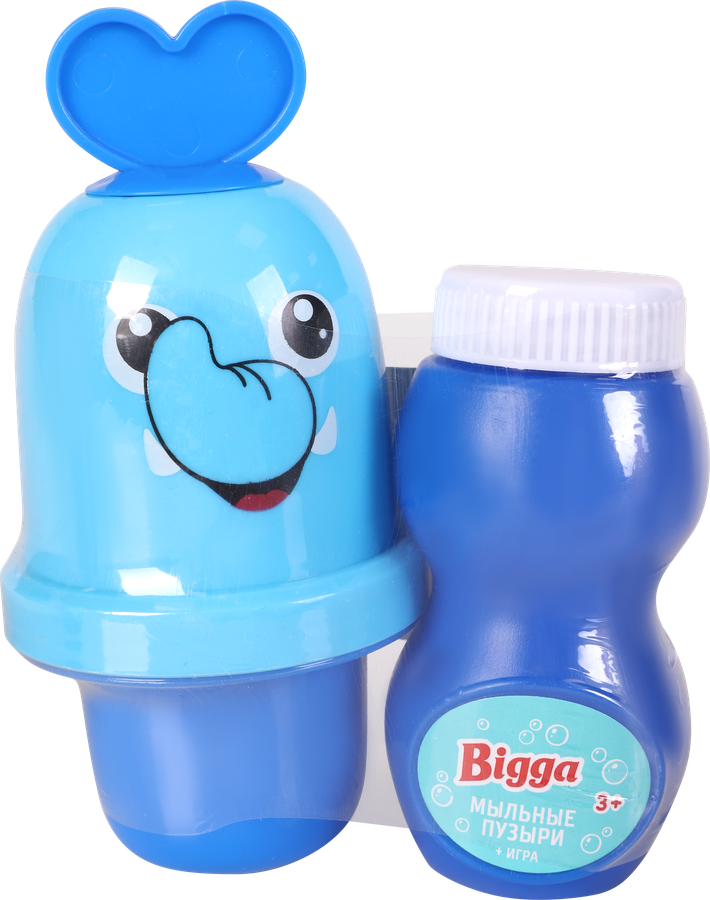 Мыльные пузыри BIGGA с игрой, 50мл, Арт. BB090-N1-12P, превью