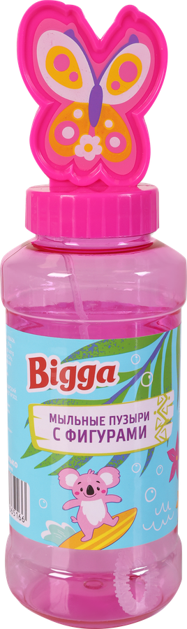 Мыльные пузыри BIGGA с фигурами, 235мл, Арт. BB436, превью
