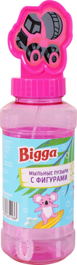 Мыльные пузыри BIGGA с фигурами, 235мл, Арт. BB436, предпросмотр