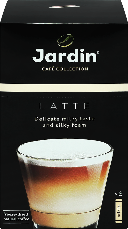 Напиток кофейный растворимый JARDIN Латте премиум микс, 18г, превью