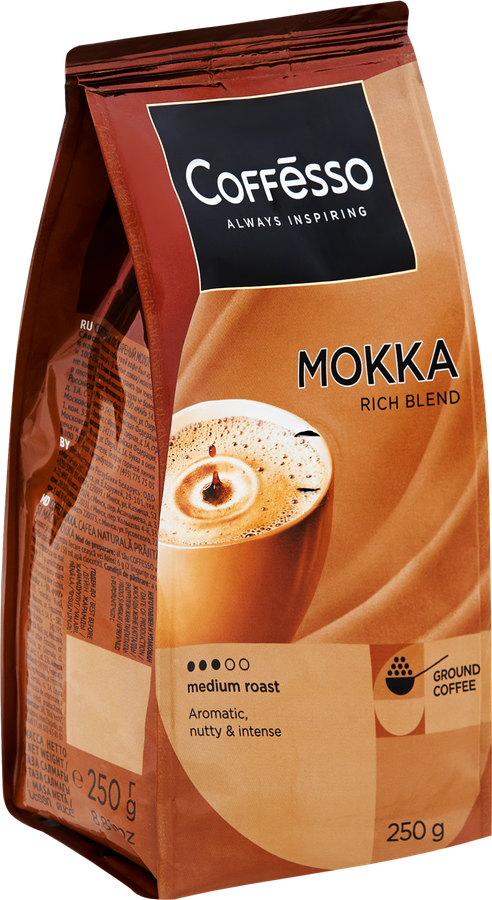 Кофе молотый COFFESSO Mokka, 250г, предпросмотр