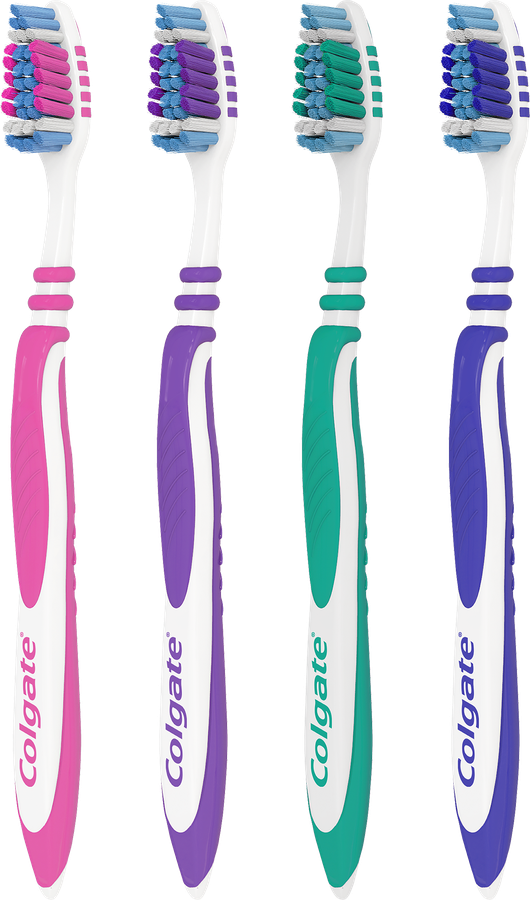Зубная щетка COLGATE Зиг Заг многофункциональная, средней жесткости, 2+1, 3шт, предпросмотр
