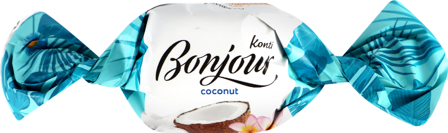 Конфеты KONTI Bonjour coconut, весовые, предпросмотр
