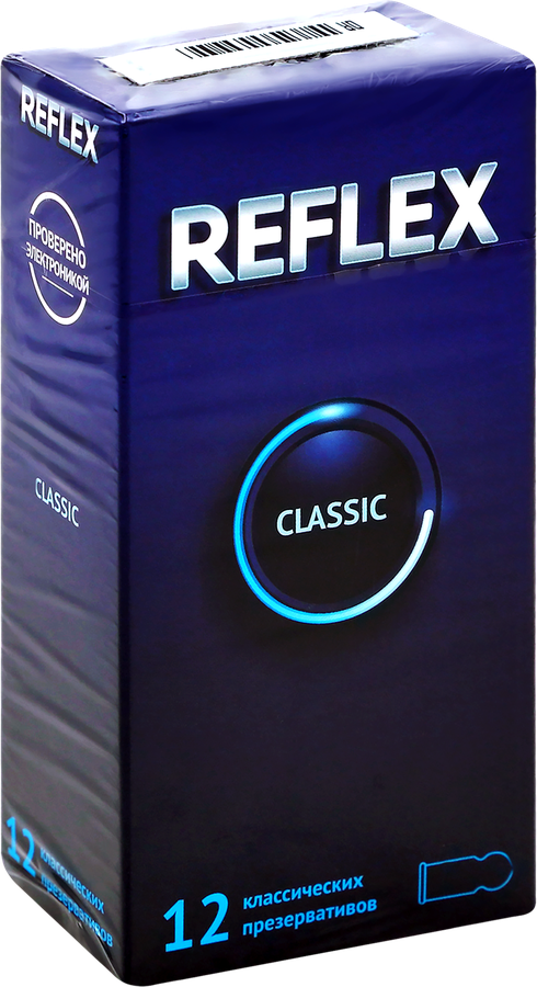 Презервативы REFLEX Classic в смазке, 12шт, предпросмотр