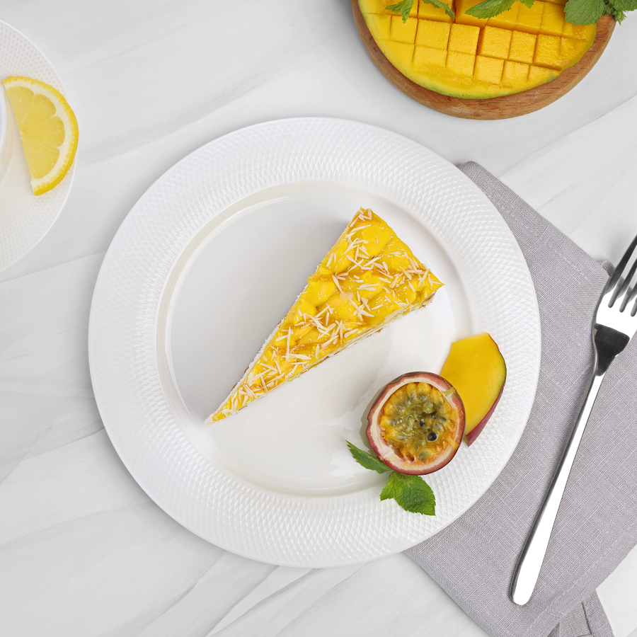 Торт ЛЕНТА FRESH Чизкейк манго-маракуйя, 145г, превью