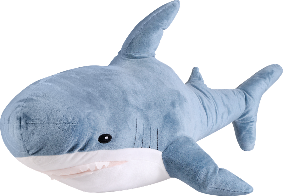Игрушка мягкая BIGGA Акула, 90см, Арт. CW231-082-90CM, предпросмотр