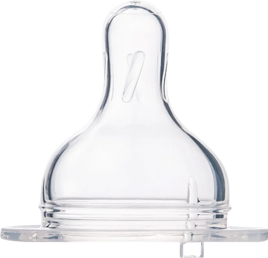 Соска для бутылочек с широким горлом CANPOL BABIES EasyStart, силиконовая антиколиковая, с быстрым потоком, с 12 месяцев, Арт. 21/722, превью