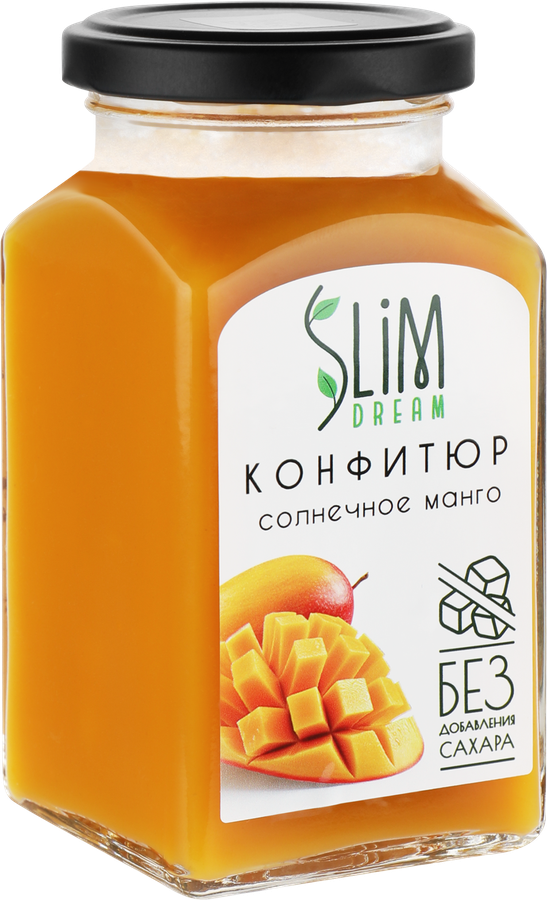 Конфитюр SLIMDREAM Солнечное манго, без сахара, 300г, превью