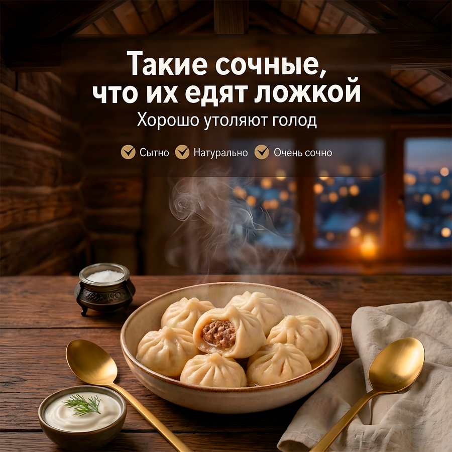 Пельмени ВЕЛИКОСОЧНЫЕ Легендарные, 800г, предпросмотр
