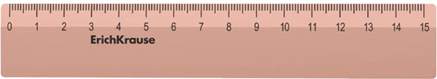 Линейка ERICHKRAUSE Manga пластиковая, 15см, в ассортименте, Арт. 61765, превью