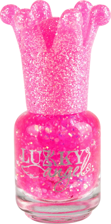 Лак для ногтей LUKKY Angel Конфетти, смываемый водой, с ароматом клубники, Арт. Т23502-Т23507, превью