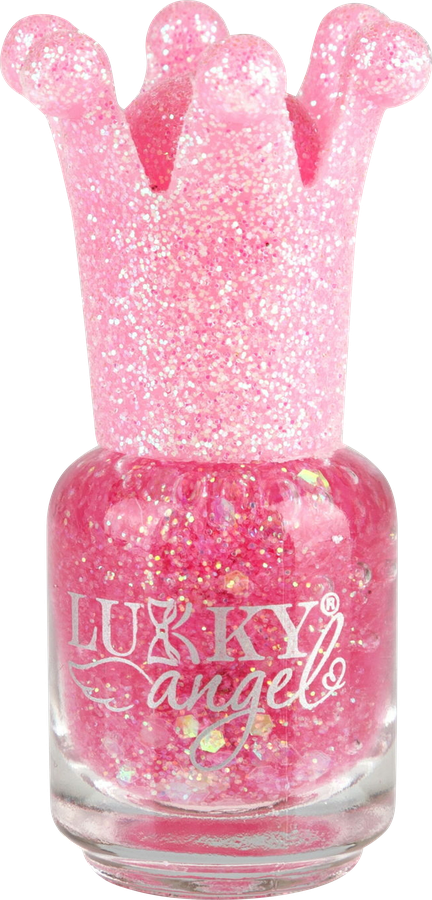 Лак для ногтей LUKKY Angel Конфетти, смываемый водой, с ароматом клубники, Арт. Т23502-Т23507, превью