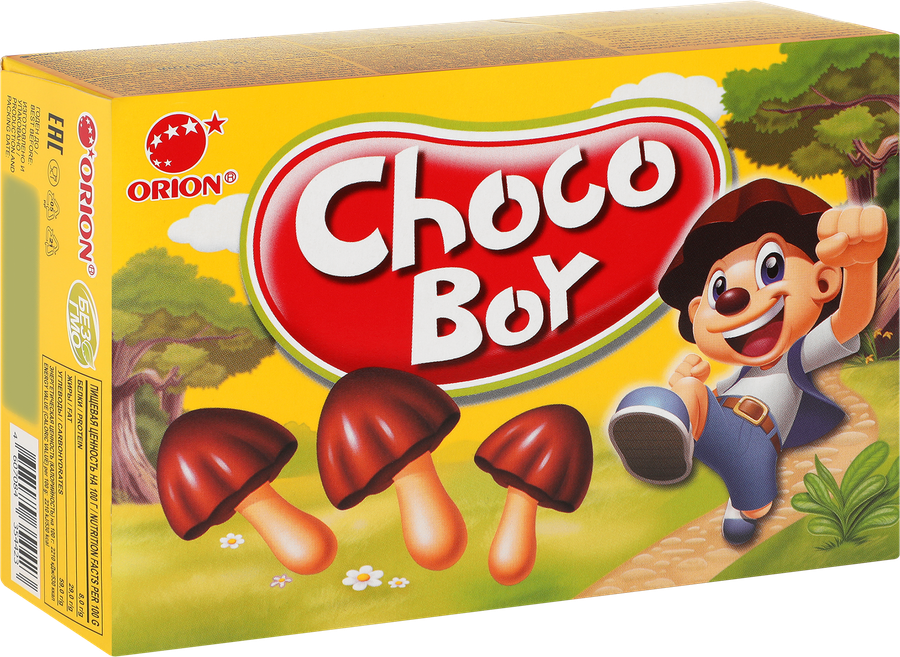 Печенье ORION Choco Boy, 90г, превью
