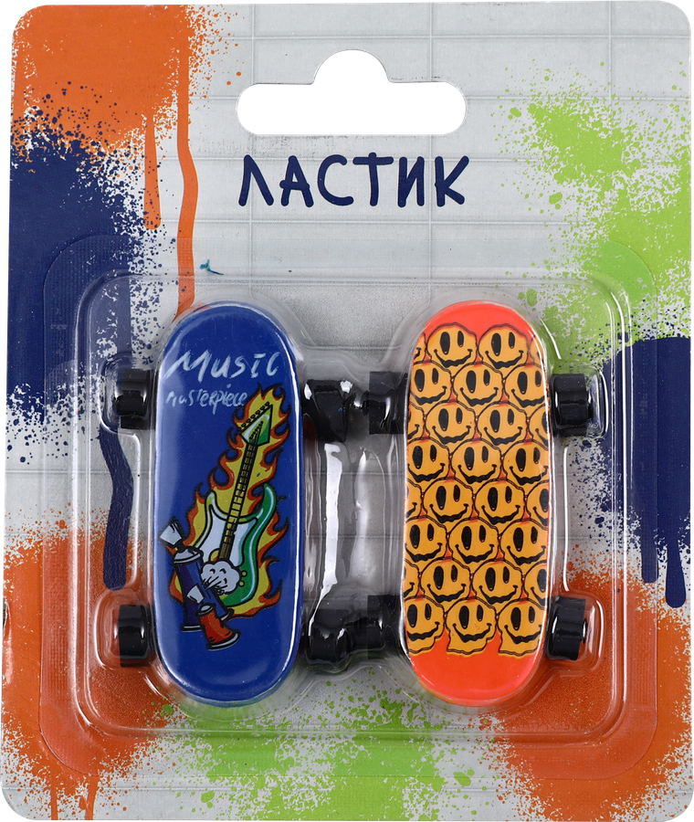 Ластик КРОК&ДИЛЛИ Graffiti, Арт. MF521688, 2шт, предпросмотр