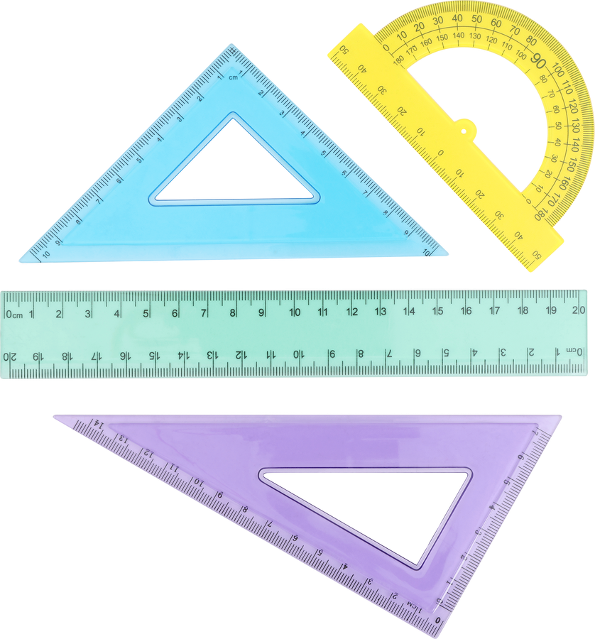 Набор линеек КРОК&ДИЛЛИ, Арт. MF20301, 4шт, превью