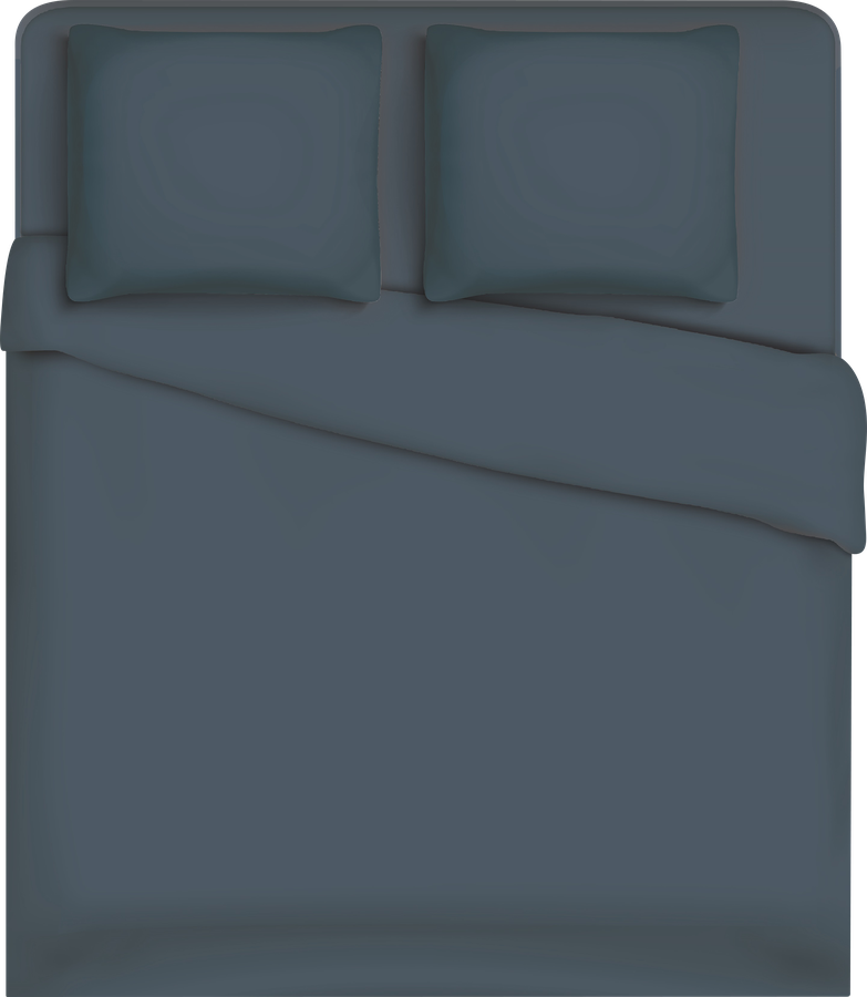 Набор наволочек HOMECLUB 70x70(+/-2)см, синий, Арт. HCPC-S-77-BL, 2шт, предпросмотр