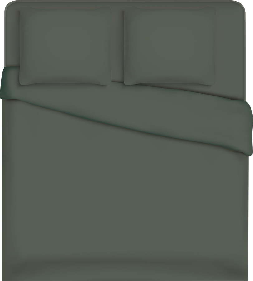 Пододеяльник HOMECLUB 175x215(+/-3)см, зеленый, Арт. HCDC-S-175-EN, превью