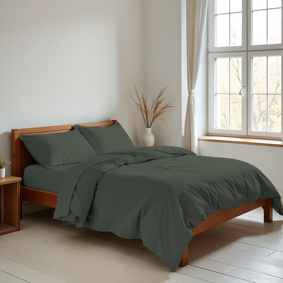 Пододеяльник HOMECLUB 175x215(+/-3)см, зеленый, Арт. HCDC-S-175-EN, превью
