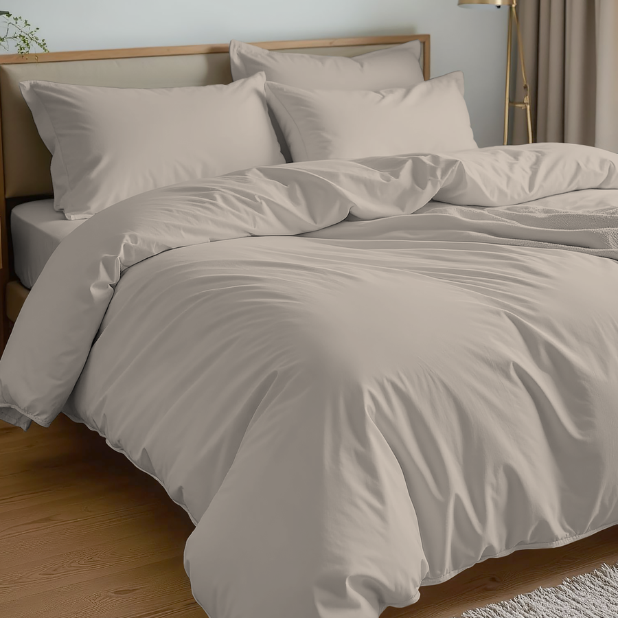 Пододеяльник HOMECLUB 200х220/215см, цвет жемчужный, Арт. HCDC-S-200-PE, превью