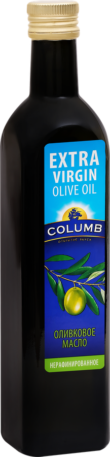 Масло оливковое COLUMB нерафинированное, высшего качества Extra Virgin, 500мл, превью