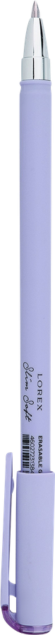 Ручка гелевая LOREX Pastel Slim soft, синий, стираемая, 0,5мм, Арт. LXEPSS-PS4, предпросмотр