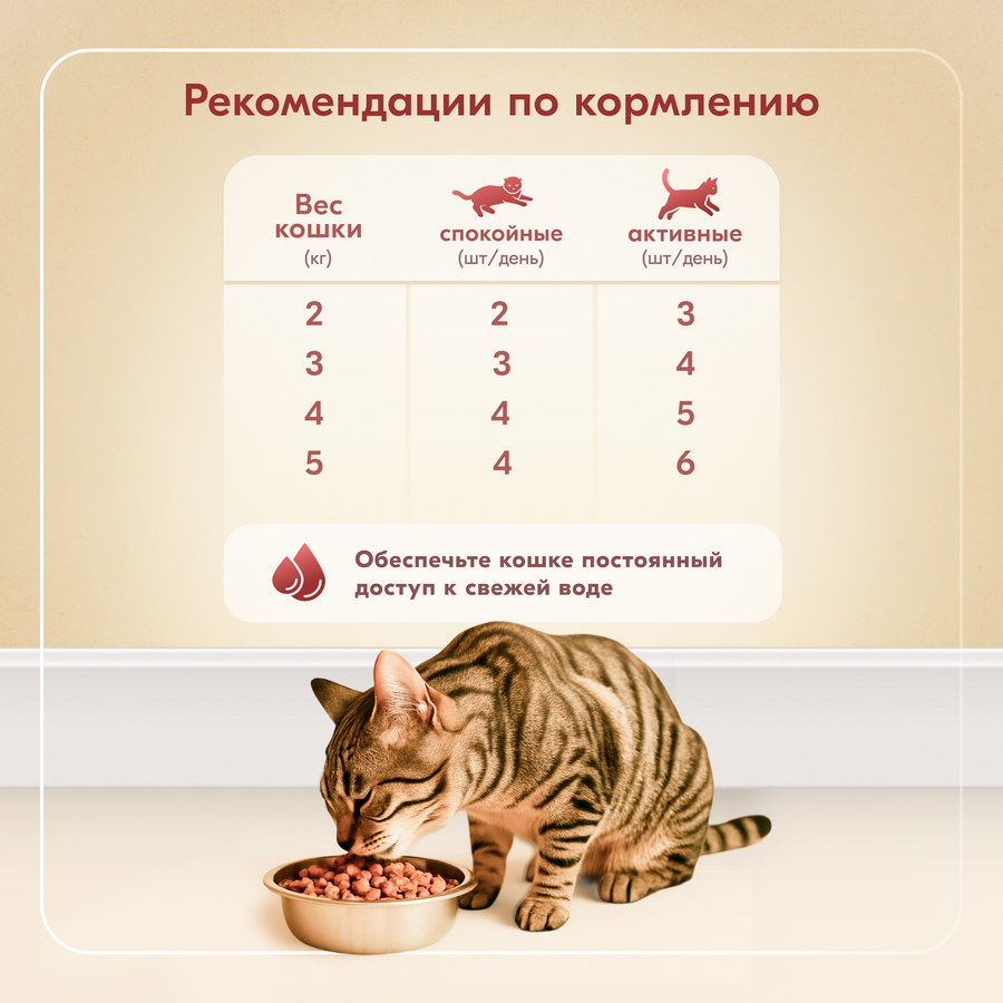 Корм консервированный для кошек L’AMOUR с курицей в соусе, 75г, превью