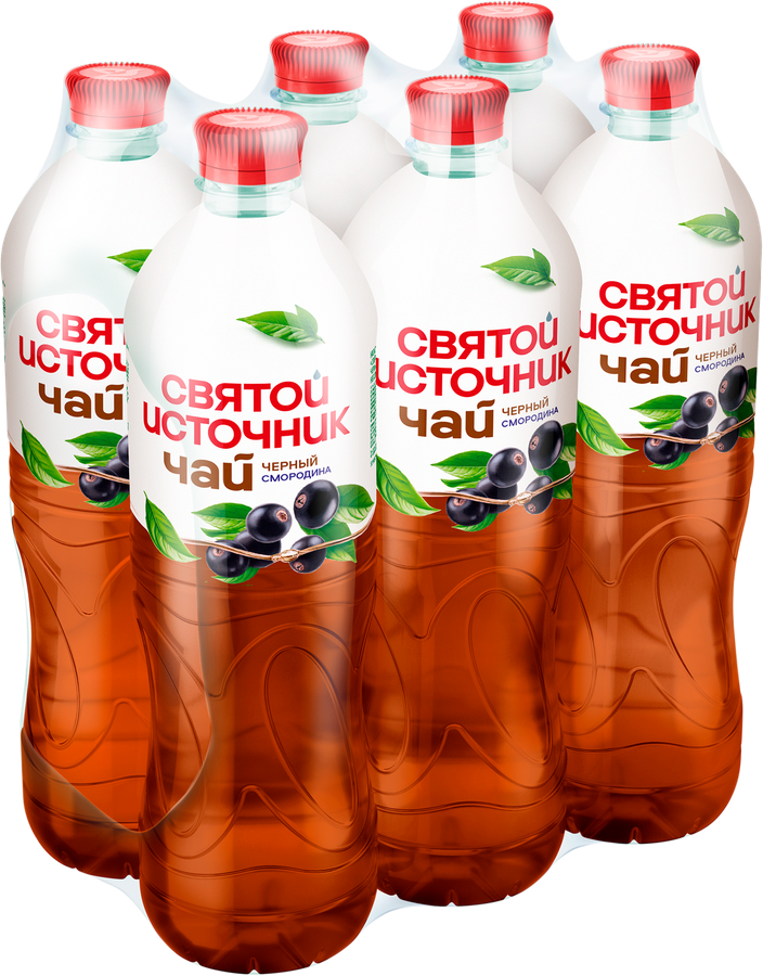 Чай холодный черный СВЯТОЙ ИСТОЧНИК Смородина, 1л, превью
