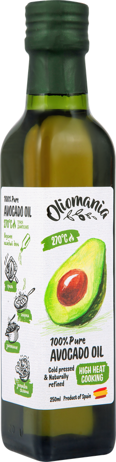 Масло авокадо OLIOMANIA рафинированное, 250мл, превью
