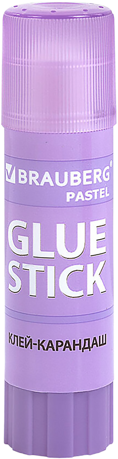 Клей-карандаш BRAUBERG Pastel, в ассортименте, Арт. 271249, 15г, предпросмотр