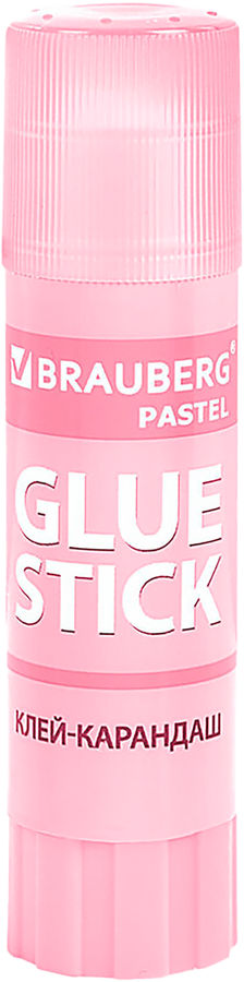 Клей-карандаш BRAUBERG Pastel, в ассортименте, Арт. 271249, 15г, предпросмотр