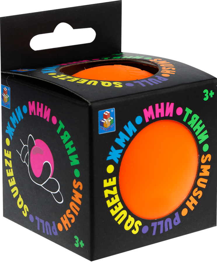 Игрушка 1TOY Крутой замес, Шар йо-йо 7см, 6 цветов, Арт. Т23238, предпросмотр