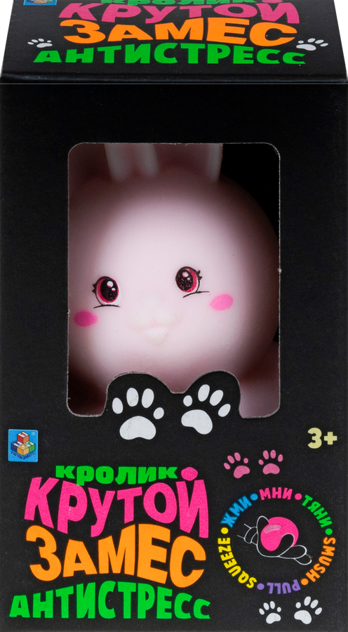 Игрушка 1TOY Крутой замес, Кролик, 2 цвета, 6х10,5х5см, Арт. Т23814, предпросмотр