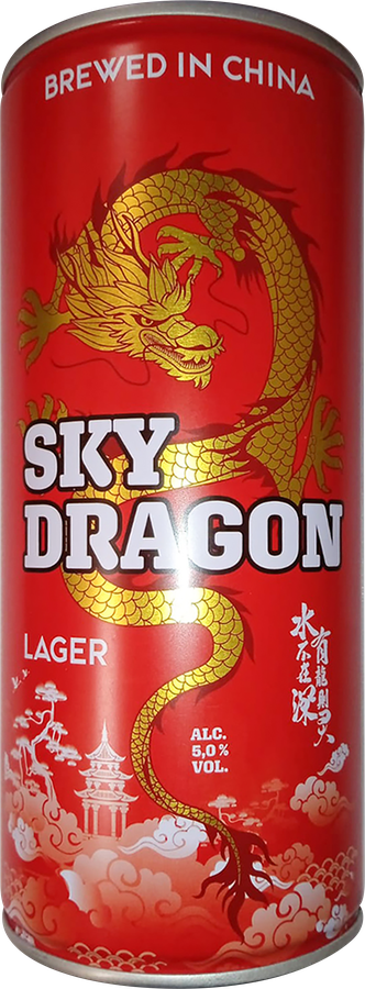 Пиво светлое SKY DRAGON фильтрованное пастеризованное 5,0%, 1л, предпросмотр