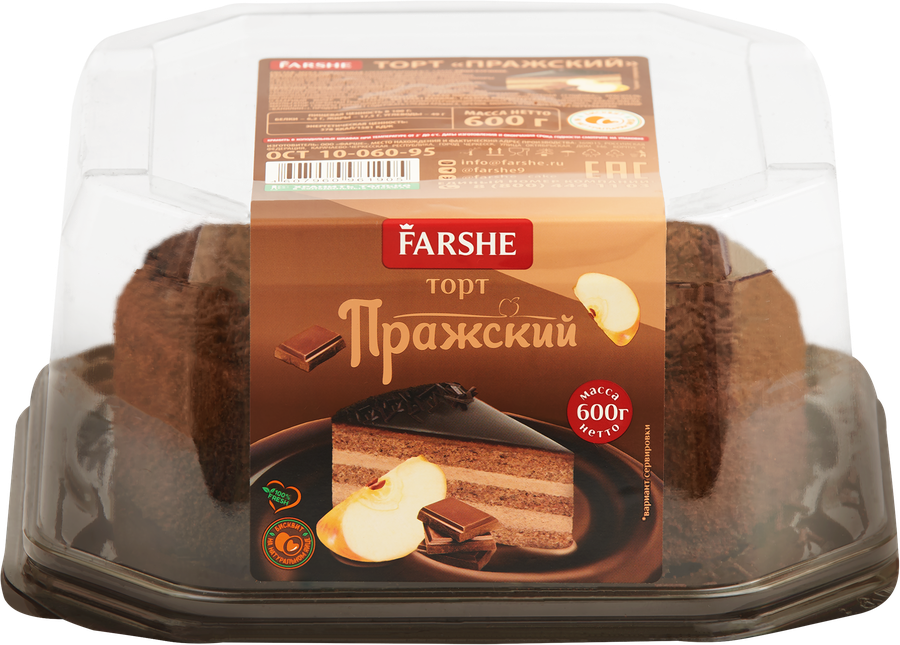 Торт FARSHE Пражский, 600г, превью