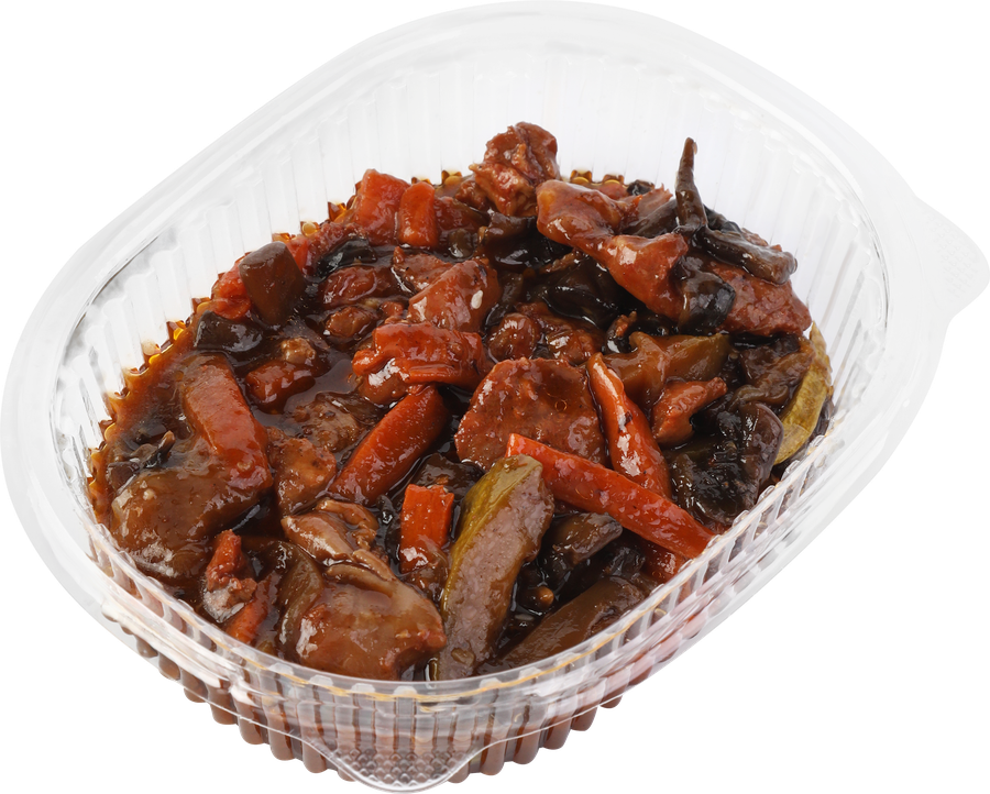 Мясо цыпленка с овощами в соусе терияки, предпросмотр