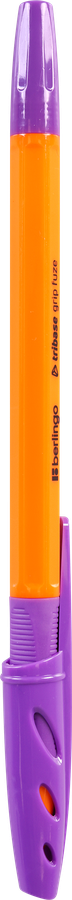 Ручка шариковая BERLINGO Tribase grip fuze, синий, 0,7мм грип, в ассортименте, Арт. 355453, предпросмотр