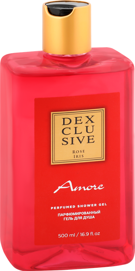 Гель для душа DEXCLUSIVE Amore парфюмированный, 500мл, предпросмотр