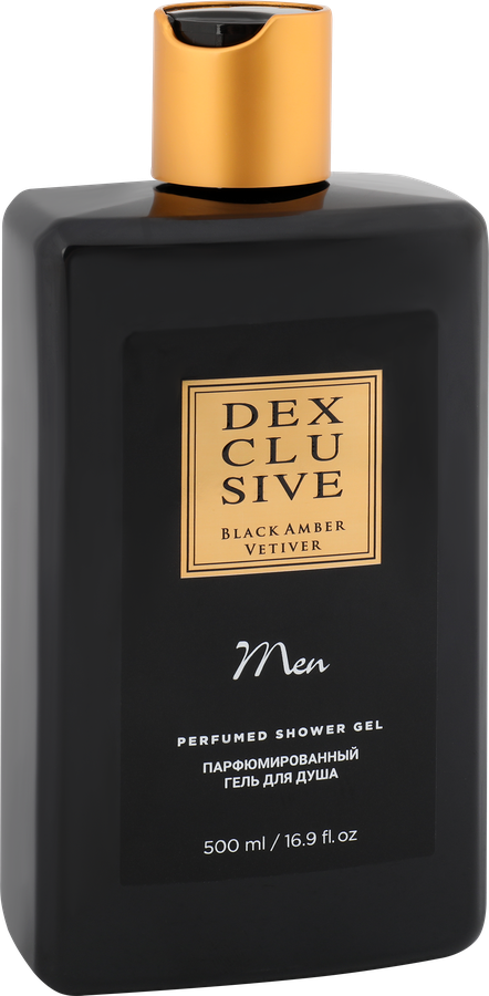 Гель для душа DEXCLUSIVE Men парфюмированный, 500мл, предпросмотр