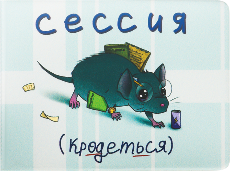 Обложка для студенческого билета, пропуска, удостоверения СПЕЙС OfficeSpace Pigeon, превью